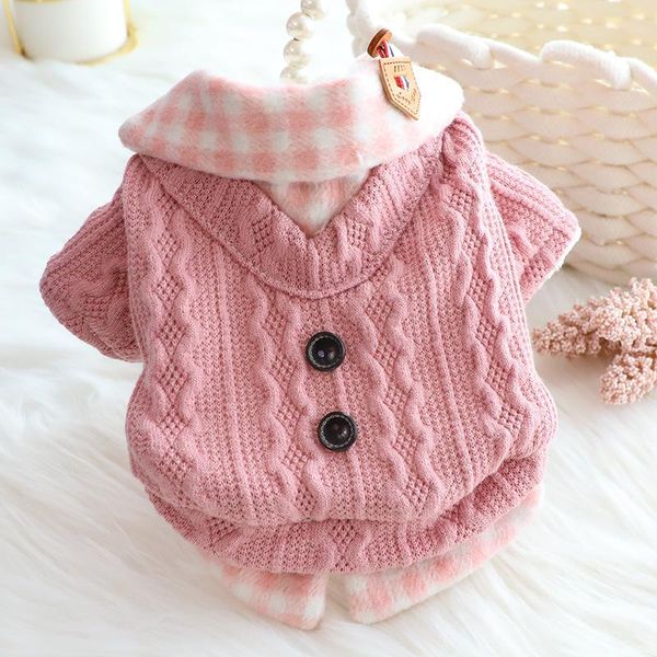 dog apparel pet knited sweater puppy clothes twist button pets outfits warm for small dogs cat chihuahua sweatershirt
dog apparel pet knited sweater puppy clothes twist button pets outfits warm for small dogs cat chihuahua sweatershirt
