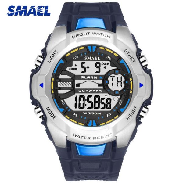 mens watches military man army alarm chrono sport watch men gift relojes hombre casual led digital clock wristwatches, Slivery;brown
mens watches military man army alarm chrono sport watch men gift relojes hombre casual led digital clock wristwatches, Slivery;brown