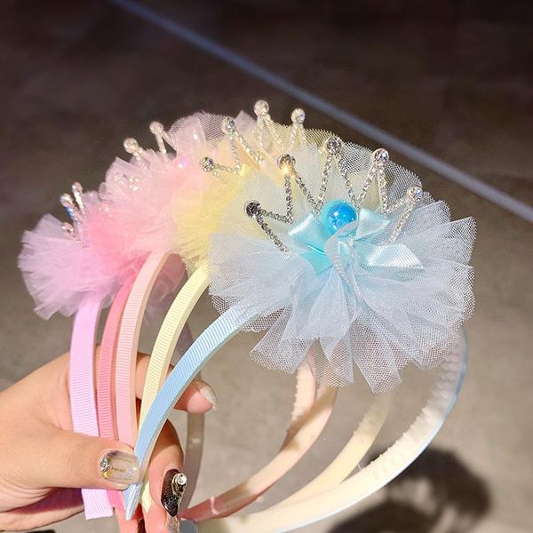 hair accessories children's headband female korean girl pearl diamond crown band princess little lovely lace, Slivery;white
hair accessories children's headband female korean girl pearl diamond crown band princess little lovely lace, Slivery;white