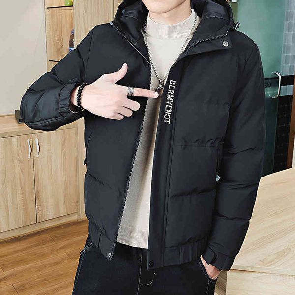 cotton new work down thickened cotton padded et cloth autumn and winter hooded warm coat men's, Black
cotton new work down thickened cotton padded et cloth autumn and winter hooded warm coat men's, Black