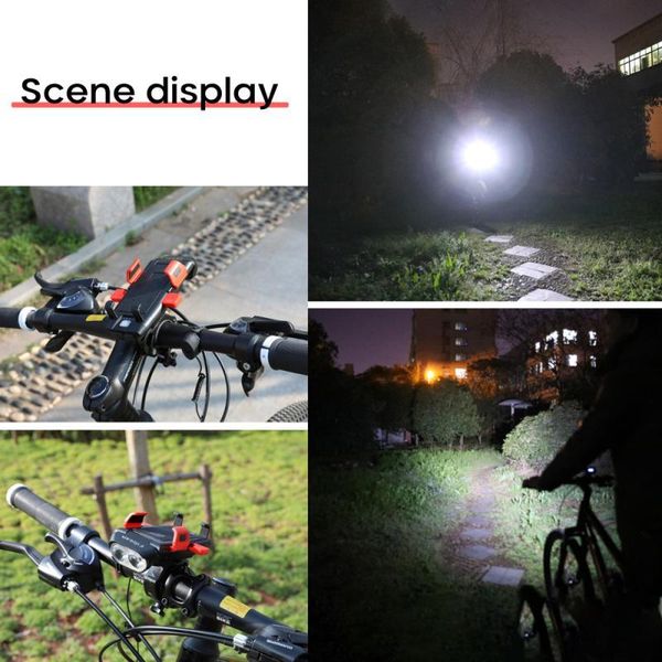 lumens 3000 ma waterproof bicycle 4 in headlight usb charging phone support tail light safety warning bike lights
lumens 3000 ma waterproof bicycle 4 in headlight usb charging phone support tail light safety warning bike lights