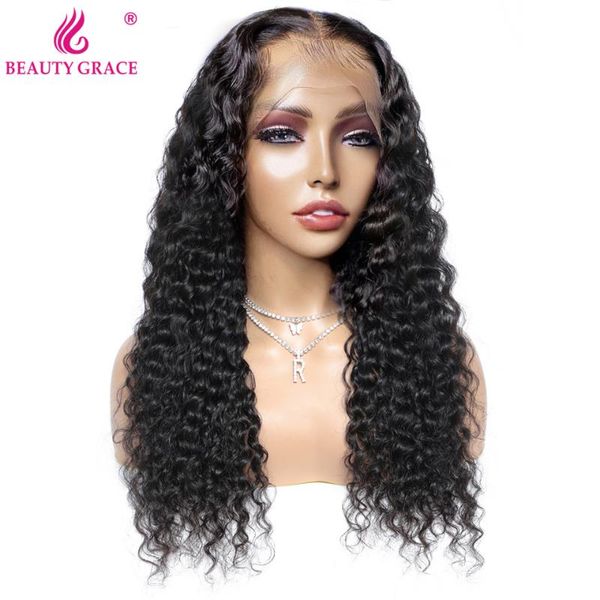 lace wigs beauty grace 30 inch deep curly front wig kinky human hair for women t part wave frontal, Black;brown
lace wigs beauty grace 30 inch deep curly front wig kinky human hair for women t part wave frontal, Black;brown