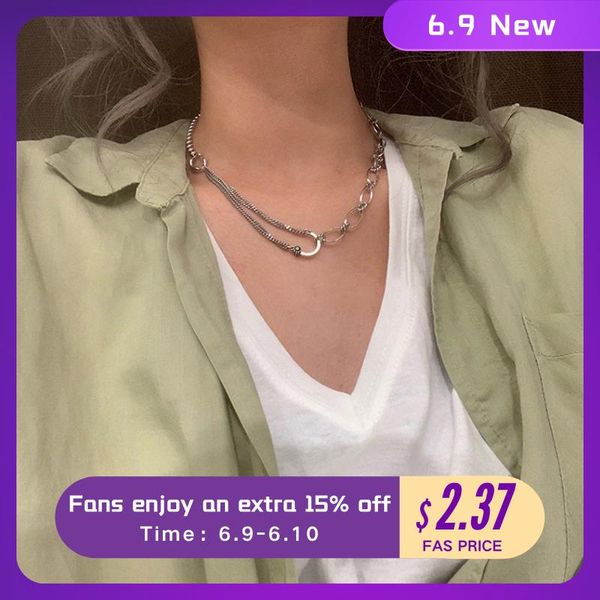chains 925 sterling silver asymmetric chain necklace for women geometric party jewelry gifts
chains 925 sterling silver asymmetric chain necklace for women geometric party jewelry gifts