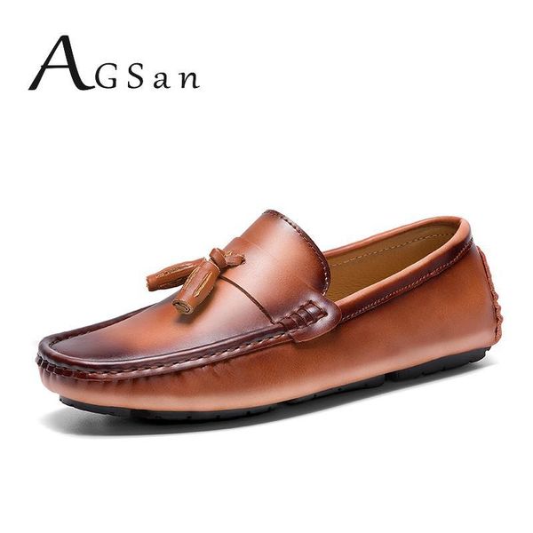 genuine leather tassel loafers men classic business loafers driving shoes vintage designer shoes slip on office flats men brown 210330, Black
genuine leather tassel loafers men classic business loafers driving shoes vintage designer shoes slip on office flats men brown 210330, Black