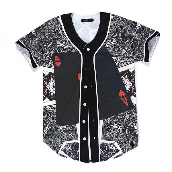 men's t-shirts gothic 3d poker red heart a t shirt homme summer style short sleeve baseball team jersey uniform couple, White;black
men's t-shirts gothic 3d poker red heart a t shirt homme summer style short sleeve baseball team jersey uniform couple, White;black