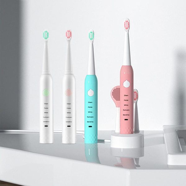smart electric toothbrush tooth brush rechargeable waterproof ultrasonic automatic 5 mode with travel case
smart electric toothbrush tooth brush rechargeable waterproof ultrasonic automatic 5 mode with travel case