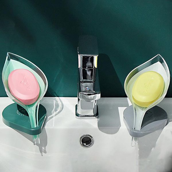 soap dishes drain holder box bathroom accessories wall hanging storage tray rack shower plastic leaf shape punch-free
soap dishes drain holder box bathroom accessories wall hanging storage tray rack shower plastic leaf shape punch-free