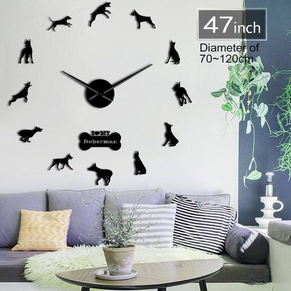 wall clocks explosion models big wolf dog acrylic mirror eva clock european living room large gift
wall clocks explosion models big wolf dog acrylic mirror eva clock european living room large gift