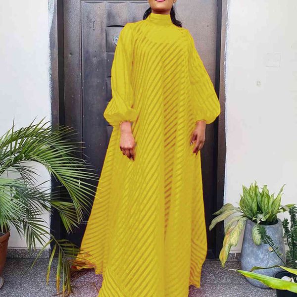 two piece dress oversized transparent striped cover maxi casual a line party robes plus size spring summer elegant women birthday, White
two piece dress oversized transparent striped cover maxi casual a line party robes plus size spring summer elegant women birthday, White