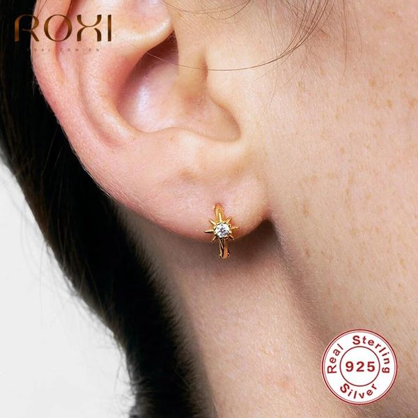minimalism star zircon crystals hoop earrings for women jewelry wedding cartilage 925 sterling silver pendientes & huggie, Golden;silver
minimalism star zircon crystals hoop earrings for women jewelry wedding cartilage 925 sterling silver pendientes & huggie, Golden;silver