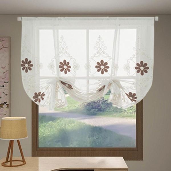 curtain & drapes 1pc embroidery lace roman tulle flower pattern embroidered ribbon living room kitchen balcony voile
curtain & drapes 1pc embroidery lace roman tulle flower pattern embroidered ribbon living room kitchen balcony voile