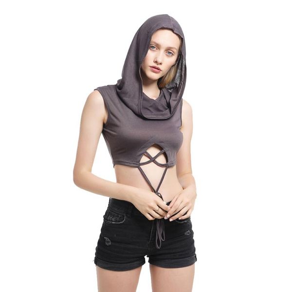 women's tanks & camis womens girls pile collar summer sleeveless tank solid hooded crop cotton sexy, White
women's tanks & camis womens girls pile collar summer sleeveless tank solid hooded crop cotton sexy, White