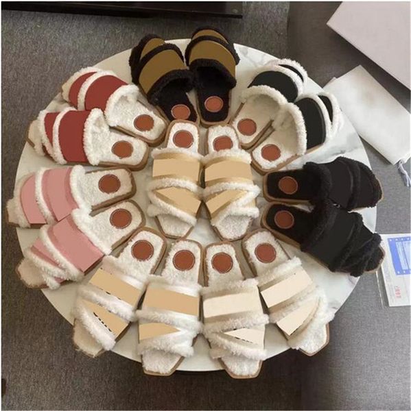 2021 fashion women slides winter fluffy furry slippers warm comfortable fuzzy girl flip flops slippers size 36-42, Black
2021 fashion women slides winter fluffy furry slippers warm comfortable fuzzy girl flip flops slippers size 36-42, Black