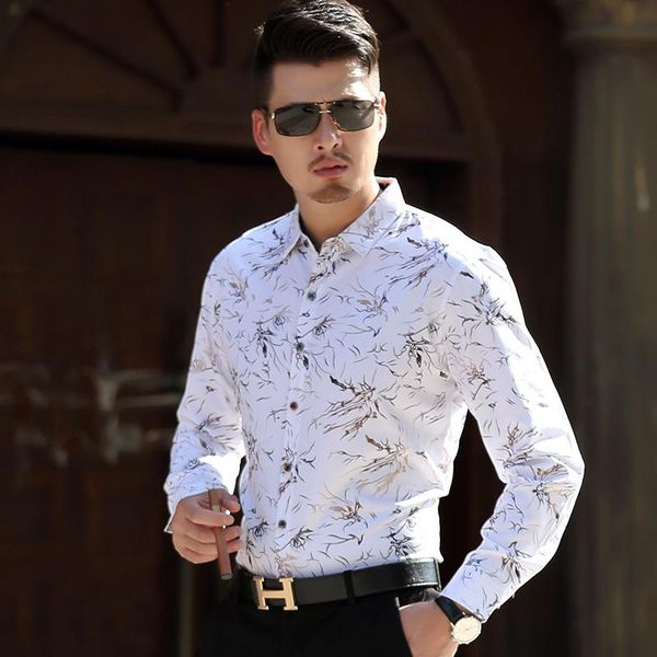design mens 2021 autumn fashion printed long sleeve casual business dress shirts men's, White;black
design mens 2021 autumn fashion printed long sleeve casual business dress shirts men's, White;black