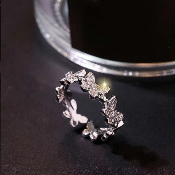 fashion silver color crystal butterfly rings insect open adjustable rhinestone finger rings for women girls wedding jewelry, Golden;silver
fashion silver color crystal butterfly rings insect open adjustable rhinestone finger rings for women girls wedding jewelry, Golden;silver