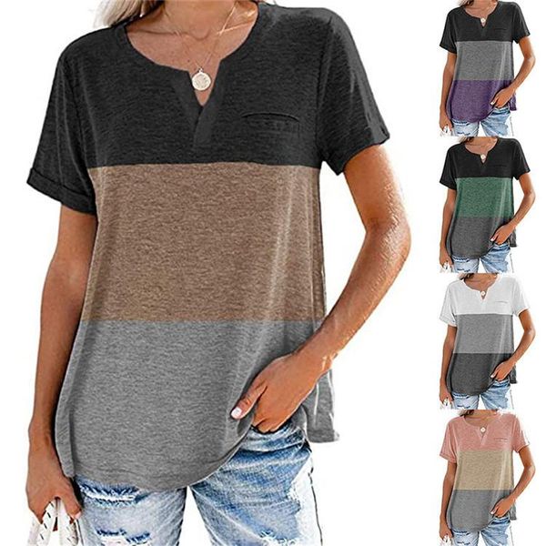 patchwork t-shirts summer v-neck short sleeve baggy for women casual pocket 90s tshirt streetwear clothes plus size 3xl women's t-shir, White
patchwork t-shirts summer v-neck short sleeve baggy for women casual pocket 90s tshirt streetwear clothes plus size 3xl women's t-shir, White