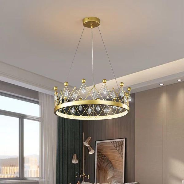 chandeliers nordic crown crystal chandelier post-modern minimalist bedroom dining room lamp atmospheric ring living home lighting
chandeliers nordic crown crystal chandelier post-modern minimalist bedroom dining room lamp atmospheric ring living home lighting