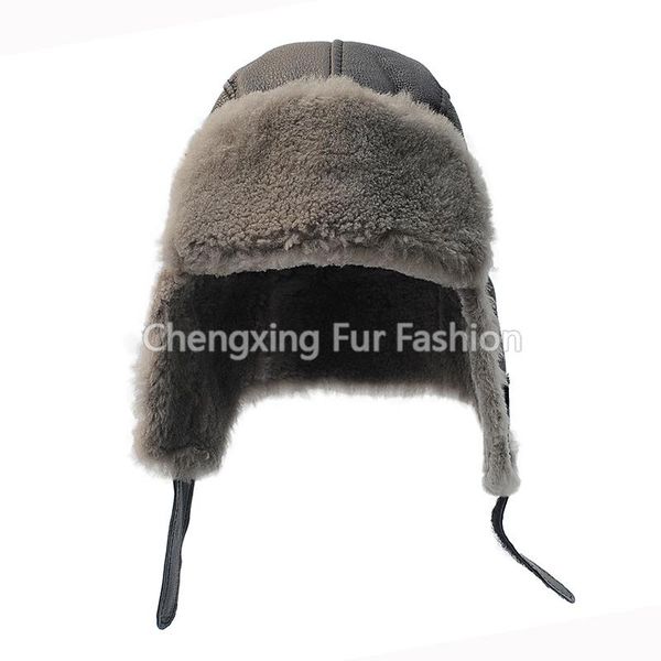 berets cx-c-265h european earflap design cap genuine shearing sheepskin fur hat, Blue;gray
berets cx-c-265h european earflap design cap genuine shearing sheepskin fur hat, Blue;gray
