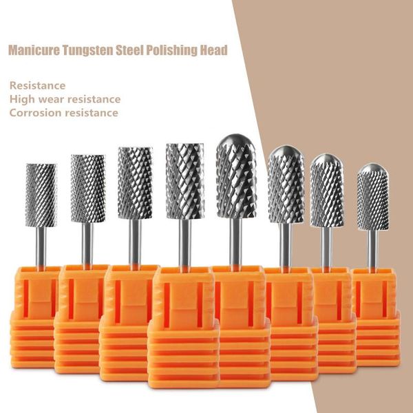 nail art equipment drill bit hard tungsten steel milling cutter manicure tool remove gel electric machine accessories, Silver
nail art equipment drill bit hard tungsten steel milling cutter manicure tool remove gel electric machine accessories, Silver
