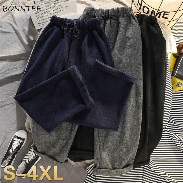 ankle-length pants elastic waist leisure harajuku loose solid wide leg trousers plus size 4xl ulzzang thick warm oversized chic women's, Black;white
ankle-length pants elastic waist leisure harajuku loose solid wide leg trousers plus size 4xl ulzzang thick warm oversized chic women's, Black;white