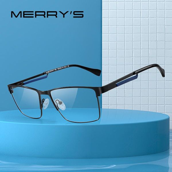 fashion sunglasses frames merrys design men luxury glasses frame business style titanium alloy square myopia prescription eyeglasses s2152, Black
fashion sunglasses frames merrys design men luxury glasses frame business style titanium alloy square myopia prescription eyeglasses s2152, Black