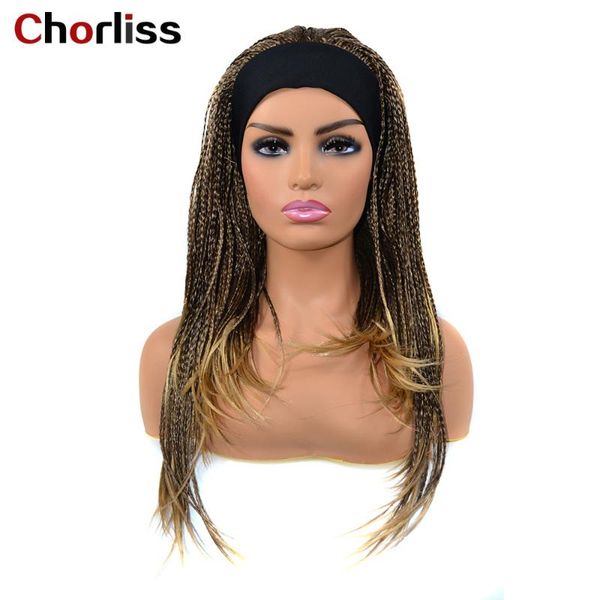 synthetic wigs chorliss 18 inch ombre long box braided for black women wig fake scalp heat resistant braiding hai
synthetic wigs chorliss 18 inch ombre long box braided for black women wig fake scalp heat resistant braiding hai