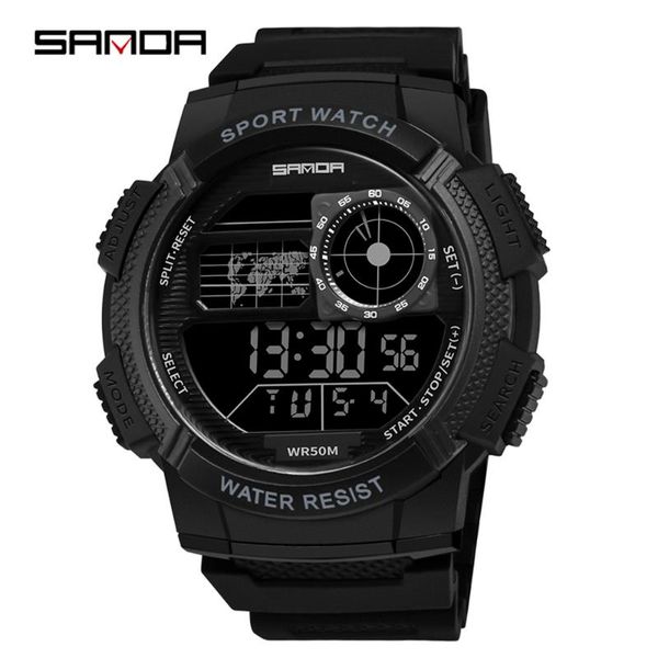 wristwatches sanda men's military watch fashion digital mens watches waterproof countdown dual time relogio masculino 2021, Slivery;brown
wristwatches sanda men's military watch fashion digital mens watches waterproof countdown dual time relogio masculino 2021, Slivery;brown