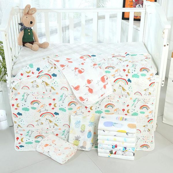 blankets & swaddling four 4 layer thick bath towel 100*100cm cotton born muslin swaddle wrap stroller blanket throw baby gift accessories
blankets & swaddling four 4 layer thick bath towel 100*100cm cotton born muslin swaddle wrap stroller blanket throw baby gift accessories