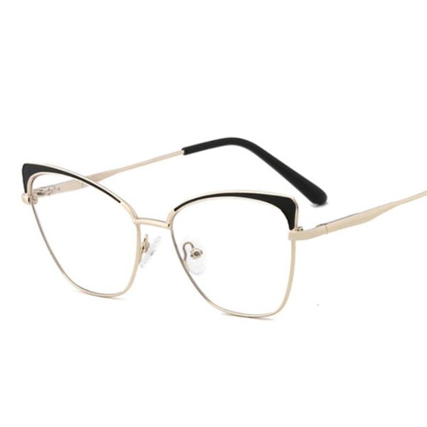 fashion sunglasses frames 80305 cat eye metal glasses frame men women optical computer eyeglasses, Black
fashion sunglasses frames 80305 cat eye metal glasses frame men women optical computer eyeglasses, Black