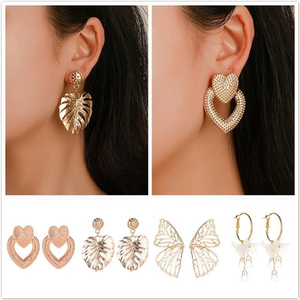 dangle & chandelier fashion geometry drop earrings for women geometric statement earring metal earing hanging jewellery, Silver
dangle & chandelier fashion geometry drop earrings for women geometric statement earring metal earing hanging jewellery, Silver
