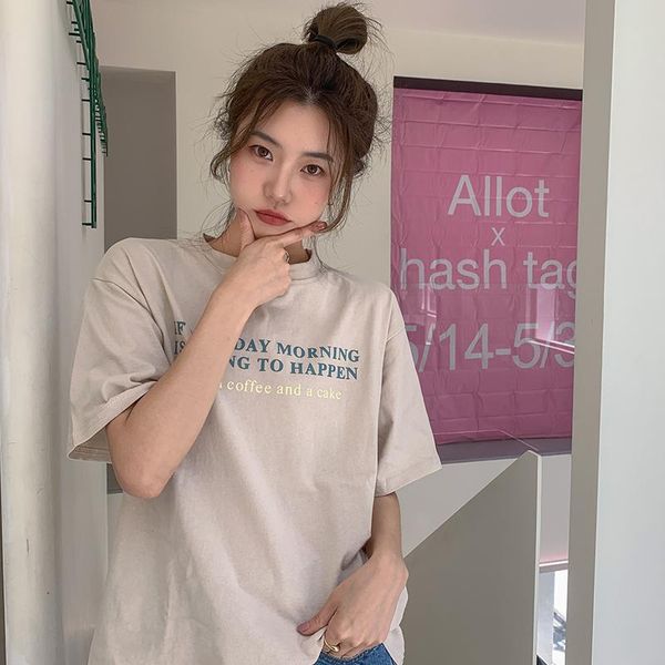 women's t-shirt female korean harajuku letter print loose casual lazy t-shirts japanese kawaii ulzzang clothes for women, White
women's t-shirt female korean harajuku letter print loose casual lazy t-shirts japanese kawaii ulzzang clothes for women, White