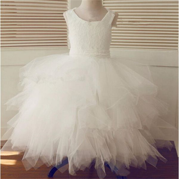 real flower girl dresses with bow ball gown party pageant communion dress for wedding little girls kids/children, White;blue
real flower girl dresses with bow ball gown party pageant communion dress for wedding little girls kids/children, White;blue