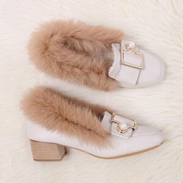 dress shoes winter women's metal decorative shoes single shallow mouth fashion comfortable warm plush shoe h06a, Black
dress shoes winter women's metal decorative shoes single shallow mouth fashion comfortable warm plush shoe h06a, Black