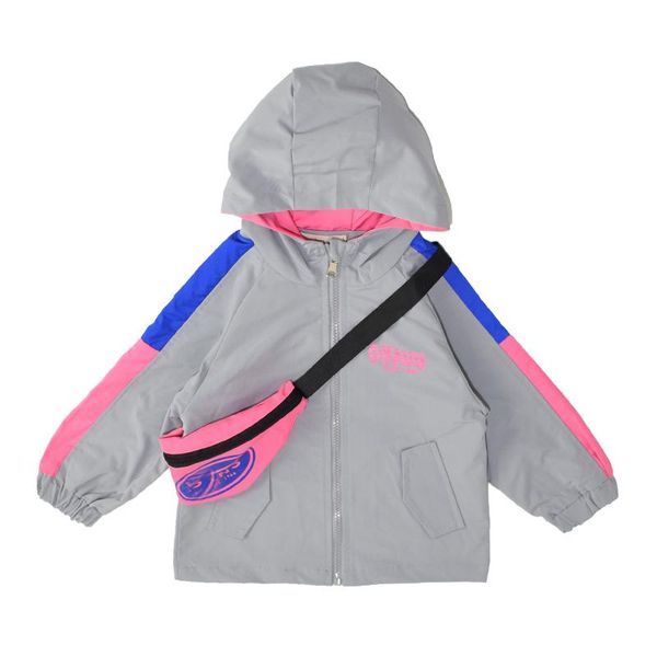 coat baby girls trench 2-7 year old cotton letter multicolor stitching sleeves jacket backpack as gift spring and autumn hooded, Blue;gray
coat baby girls trench 2-7 year old cotton letter multicolor stitching sleeves jacket backpack as gift spring and autumn hooded, Blue;gray