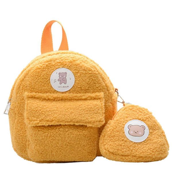 small bear backpack bags women fashion plush college style cute backbag portable schoolbag kavaii casual girls mini bag
small bear backpack bags women fashion plush college style cute backbag portable schoolbag kavaii casual girls mini bag