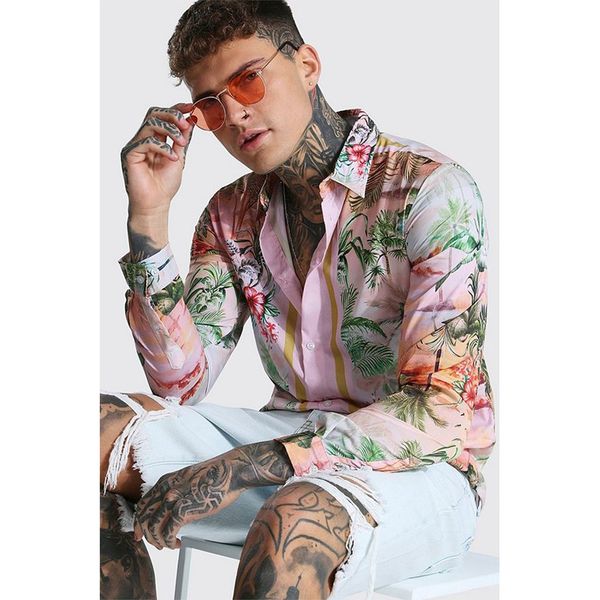 remarkable tribal men's long sleeved shirt comfortable fit fashion retro style travel office entertainment, White;black
remarkable tribal men's long sleeved shirt comfortable fit fashion retro style travel office entertainment, White;black
