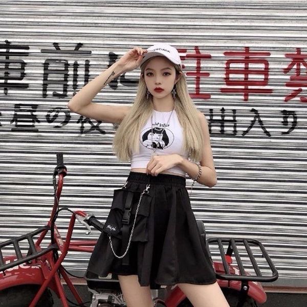 skirts big pocket grey women a-line skirt streetwear high waist chain mini punk hip-hop harajuku womens casual short, Black
skirts big pocket grey women a-line skirt streetwear high waist chain mini punk hip-hop harajuku womens casual short, Black
