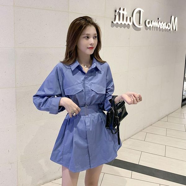 women's jackets design sense minority shirt skirt autumn korean version of lapel lace up waist show thin age reduction dress hp33, Black;brown
women's jackets design sense minority shirt skirt autumn korean version of lapel lace up waist show thin age reduction dress hp33, Black;brown
