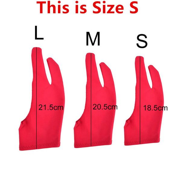 18.5cm black artist drawing glove for any graphics tablet 2 finger anti-fouling,both right and left hand size s refills, Black;red
18.5cm black artist drawing glove for any graphics tablet 2 finger anti-fouling,both right and left hand size s refills, Black;red