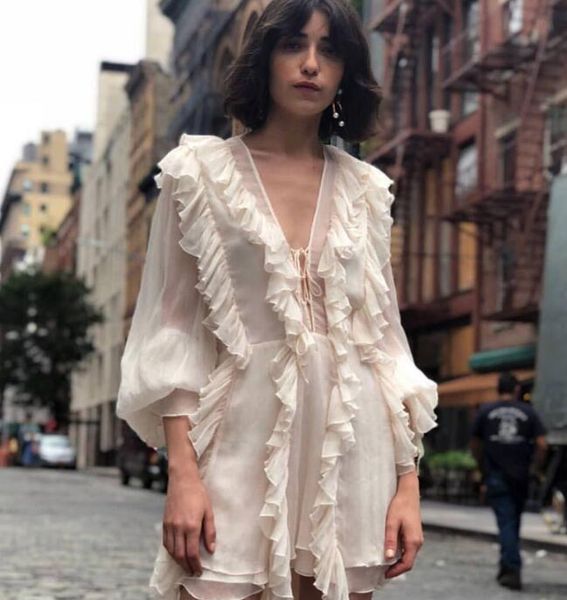 casual dresses 2021 fashion v-neck woman lantern rullfes decorations mini dress ladies holidays beach wearing clothes, Black;gray
casual dresses 2021 fashion v-neck woman lantern rullfes decorations mini dress ladies holidays beach wearing clothes, Black;gray