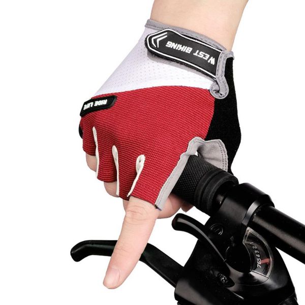 pair half finger cycling gloves sports portable waterproof anti slip bicycle mtb road bike elements, Black
pair half finger cycling gloves sports portable waterproof anti slip bicycle mtb road bike elements, Black