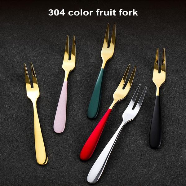 forks 6pcs fruit fork luxury stainless steel cake dessert mini salad flatware two-tine table cutlery kitchen
forks 6pcs fruit fork luxury stainless steel cake dessert mini salad flatware two-tine table cutlery kitchen