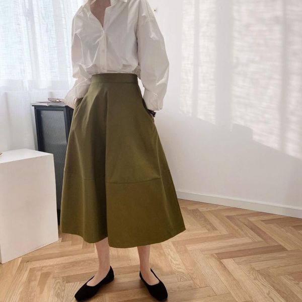 silhouette fluffy a-line skirt women spring style cotton mid-length beautiful french high waist skirts, Black
silhouette fluffy a-line skirt women spring style cotton mid-length beautiful french high waist skirts, Black