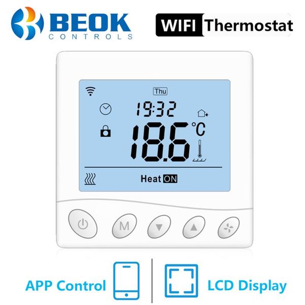 smart home control beok wifi thermostat 220v for water/electric floor heating warm controller temperature
smart home control beok wifi thermostat 220v for water/electric floor heating warm controller temperature
