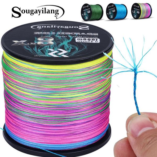 braid line sougayilang 9 strands pe fishing raid 300m 500m 1000m multifilament wire carp tool
braid line sougayilang 9 strands pe fishing raid 300m 500m 1000m multifilament wire carp tool