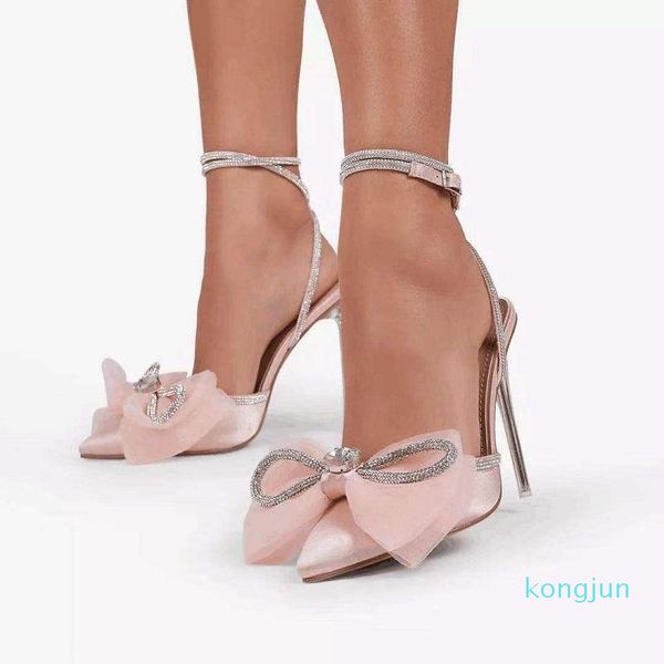designer- summer high heels pointed toe women shoes bowknot rhinestone ladies slingbacks pumps ankle strap stiletto wedding party sandals, Black
designer- summer high heels pointed toe women shoes bowknot rhinestone ladies slingbacks pumps ankle strap stiletto wedding party sandals, Black
