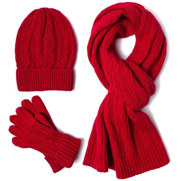 hats, scarves & gloves sets warm 3-piece set autumn and winter scarf hat affordable solid color, Blue;gray 
hats, scarves & gloves sets warm 3-piece set autumn and winter scarf hat affordable solid color, Blue;gray
