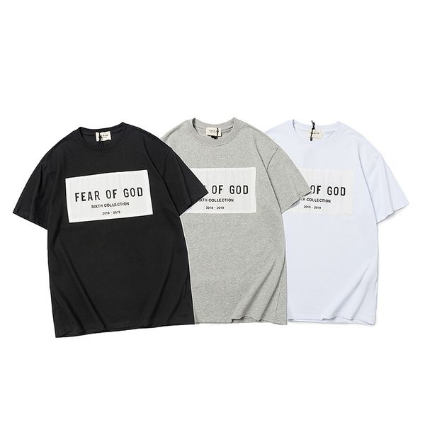 european and american fashion short-sleeved patch printed t shirts high street casual wild round neck t-shirt, White;black
european and american fashion short-sleeved patch printed t shirts high street casual wild round neck t-shirt, White;black