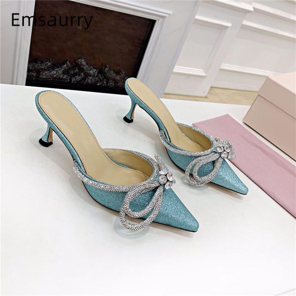 sandals luxury rhinestone bowtie slingbacks mules lady kitten heel pointed bling sequins satin butterfly-knot women, Black
sandals luxury rhinestone bowtie slingbacks mules lady kitten heel pointed bling sequins satin butterfly-knot women, Black