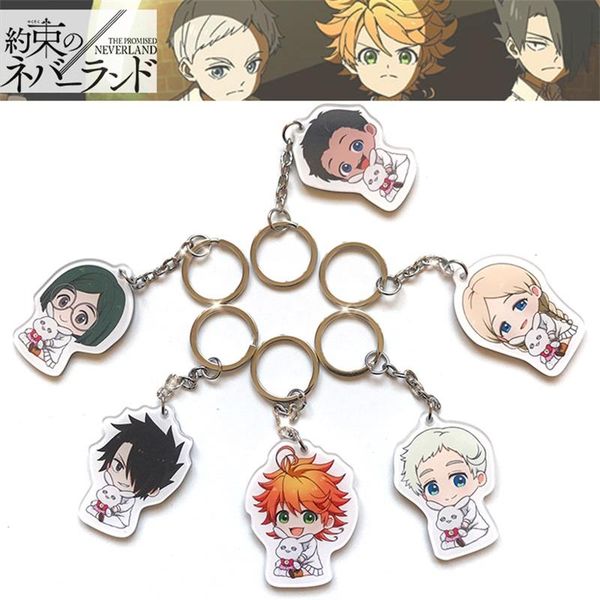 keychains anime the promised neverland yakusoku no key chains two-sided keychain cosplay acrylic pendant keyring, Silver
keychains anime the promised neverland yakusoku no key chains two-sided keychain cosplay acrylic pendant keyring, Silver